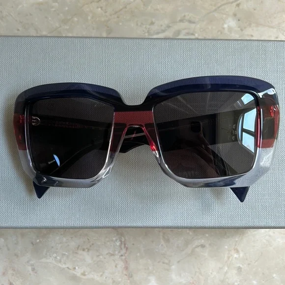 Accessories | Marni Me632s Colorblock Rectangular Sunglasses  display picture 2